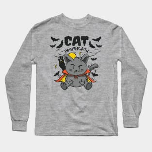 Spooky Cat Long Sleeve T-Shirt